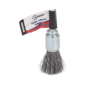Hawk 11141 17 mm Gri Telli Pimli Kalem Fırça