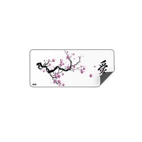 Hawk Gaming Chair Beyaz Sakura 90x40 cm 3 mm Premium Kaymaz Taban Dikişli Oyuncu Mouse Pad