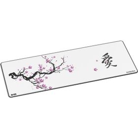 Hawk Gaming Chair Beyaz Sakura 90x40 cm 3 mm Premium Kaymaz Taban Dikişli Oyuncu Mouse Pad