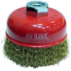Hawk HA10117 Sarı 100 mm Çanak Fırça