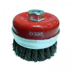 Hawk HA10123 100 mm M14 Vidalı Burma Çanak Fırça