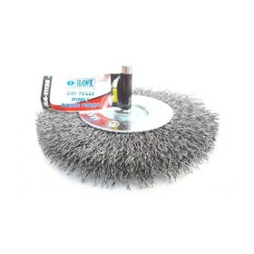 Hawk HA11135 100x10 mm Gri Telli Pimli Daire Fırça