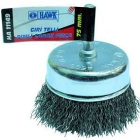 Hawk HA11147 63x0.30 mm Gri Telli Pimli Çanak Fırça