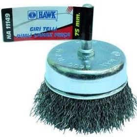 Hawk HA11147 63x0.30 mm Gri Telli Pimli Çanak Fırça