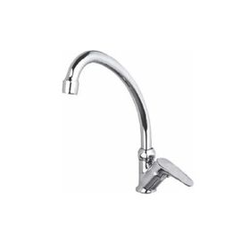 Hay 0391 Krom Tezgahüstü Tekli Mix Kuğu Lavabo Bataryası