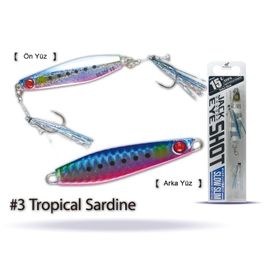 Hayabusa Ex 976 15 gr No:3 Jack Eye Shot Slow Slim Sahte Yem