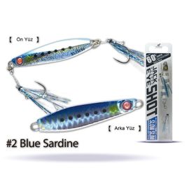 Hayabusa Ex 976 2 Jack Eye Slow Slim 60 gr Light Jig Suni Yem