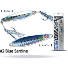 Hayabusa Ex 976 60 gr No:2 Jack Eye Shot Slow Slim Sahte Yem