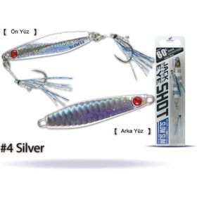 Hayabusa Ex 976 60 gr No:4 Jack Eye Shot Slow Slim Sahte Yem