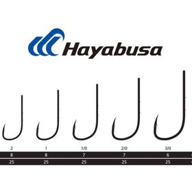 Hayabusa H.BTH 282 Black-Nickel 7'li NO:1/0 iğne