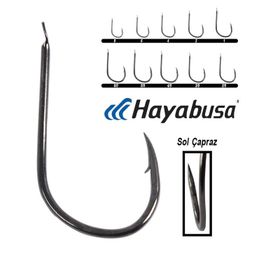 Hayabusa H.FKS 130 Black-Nickel 15'li NO:3/0 iğne