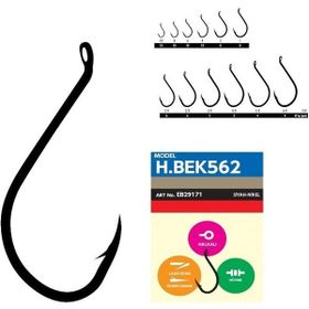 Hayabusa HBEK 562 No:5/0 Black Nikel Delikli Octopus Sinarit İğnesi