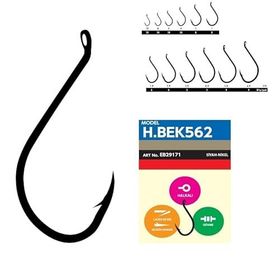 Hayabusa HBEK 562 No:5/0 Black Nikel Delikli Octopus Sinarit İğnesi