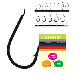 Hayabusa HCHN121 Black Nickel No:3 15'li Paket Olta İğnesi
