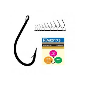 Hayabusa HMRS 173 15'li Paket Black Nikel Delikli Dövme Olta İğnesi
