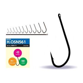 Hayabusa HOSN 561 Black Nikel 1 Delikli Uzun Pala Olta İğnesi
