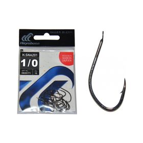 Hayabusa HSNA 201 15'li Paket Black Nikel Kısa Pala Olta İğnesi
