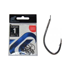 Hayabusa HSNA 201 15'li Paket Black Nikel Kısa Pala Olta İğnesi