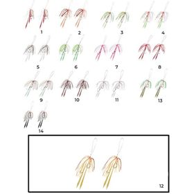 Hayabusa SE 125 8 Tai Rubber Free Slide Yedek Etekli Assist İğne Set