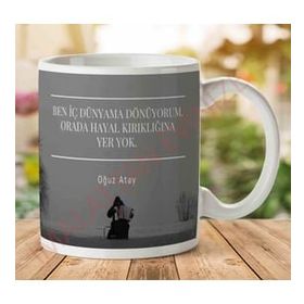 Hayal Kırıklığına Yer Yok Baskılı Kupa