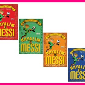 Hayalim Messi 4 Kitap Set - Erkan İşeri