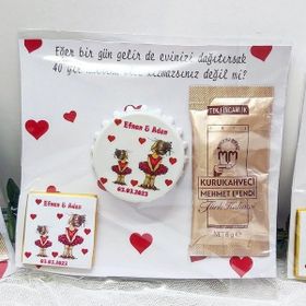 Hayaller Dükkanı 30 Adet Bebek Şekeri Abla Kardeş Çikolata Kahve ve Açacak Hatıralık