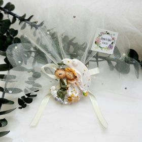 Hayaller Dükkanı Ayda Gelin Damat 30 Adet Biblo Nikah Hayıralık Buzbolabı Süsü