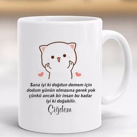 Hayaller Dükkanı Doğum Günü Kişiye Özel Kupa