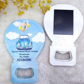 Hayaller Dükkanı HDBL23 Balon Erkek Bebek 30 Adet Açacak Magnet