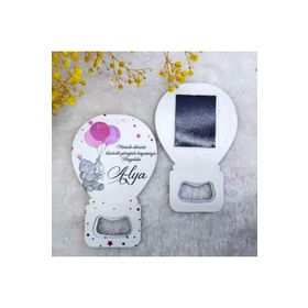 Hayaller Dükkanı HDBL39 Kız Bebek Balon 30 Adet Açacak Magnet