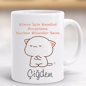 Hayaller Dükkanı Kimse İçin Kendini Hırpalama Kişiye Özel Kupa Bardak