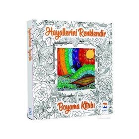 Hayallerini Renklendir - Boyama Kitabı / Kolektif / Nisan Kitabevi - Çocuk