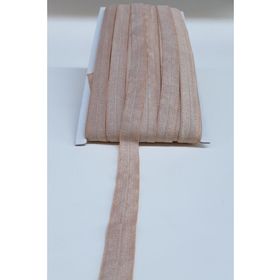 Hayalperest Boncuk 1.5 cm Açık Pudra Lastikli Saç Bandı