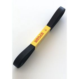 Hayalperest Boncuk 1 cm Siyah Saten Kurdele