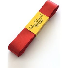 Hayalperest Boncuk 3 cm Kırmızı Saten Kurdele