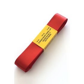Hayalperest Boncuk 3 cm Kırmızı Saten Kurdele
