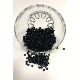Hayalperest Boncuk 4 mm 50 gr Orta Boy Siyah Kum Boncuk