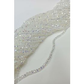 Hayalperest Boncuk 4 mm Beyaz Kristal Boncuk
