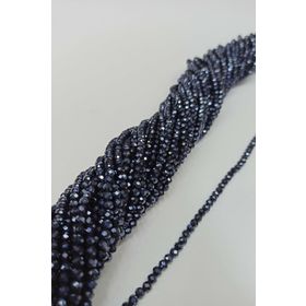 Hayalperest Boncuk 4 mm Siyah Parlak Kristal Boncuk
