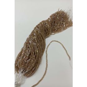 Hayalperest Boncuk 4 mm Tarçın Renk Kristal Piramit Boncuk
