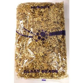 Hayalperest Boncuk 500 gr Altın Sarısı Burgulu Boru Boncuk
