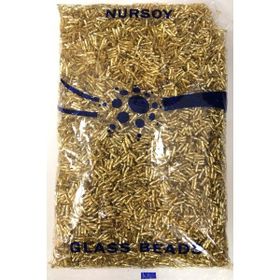 Hayalperest Boncuk 500 gr Altın Sarısı Renk Burgulu Boru Boncuk
