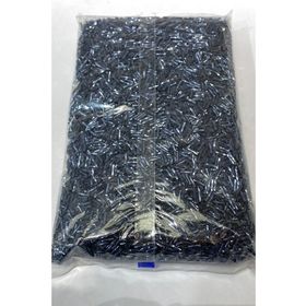 Hayalperest Boncuk 500 gr Lacivert Burgulu Boru Boncuk