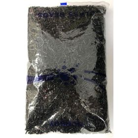 Hayalperest Boncuk 500 gr Siyah Burgulu Boru Boncuk