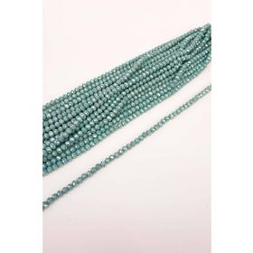 Hayalperest Boncuk 8 mm Yeşil Kristal Boncuk