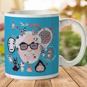 Hayao Miyazaki Tribute Studio Ghibli Baskılı Kupa