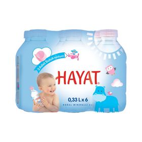 Hayat 330 ml Bebekler İçin Su (6 adet)
