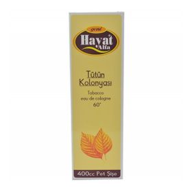 Hayat 400 ml 60 Derece Tütün Pet Şişe Kolonya