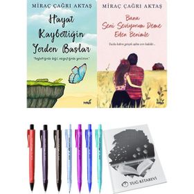 Hayat Kaybettiğin Yerden Başlar ve Bana Seni Seviyorum Deme Evlen Benimle - 2'li Set - Miraç Çağrı Aktaş