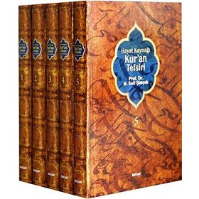 Hayat Kaynağı Kur’an Tefsiri 5 Kitap Takım-Sempatik Boy - M. Sait Şimşek